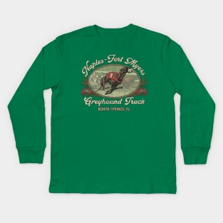 Naples-Fort Myers Greyhound Track 1957 Kids Long Sleeve T-Shirt